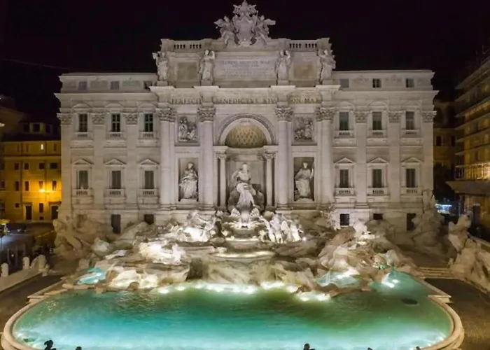 Rome Trevi Fountain Apartment